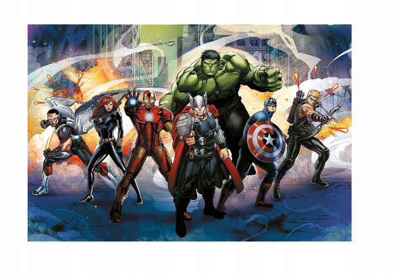 puzzle 160 supermoce avengers 15428 zdjęcie 3
