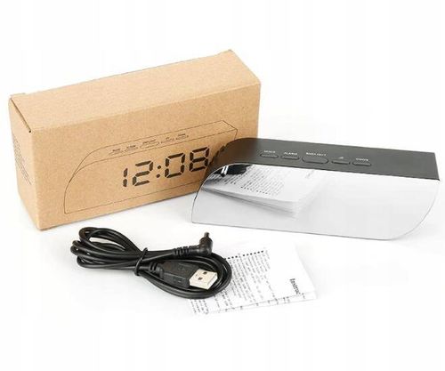 Zegarek z budzikiem - LUSTERKO NA BIURKO na Arena.pl