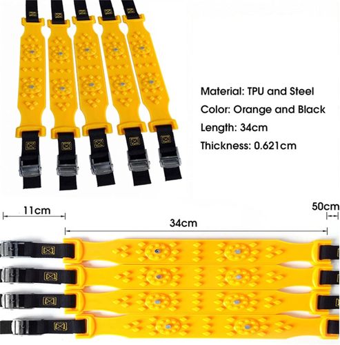 Łańcuchy antypoślizgowe zółte na Arena.pl