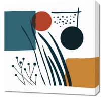 Obraz 60x60cm Przerys nad Treścią