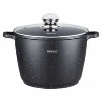 kinghoff garnek marmurowy 28cm kh-1599 10l