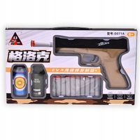 PISTOLET NA BEZPIECZNE STRZAŁKI PIANKOWE KARABIN ZABAWKA ZESTAW AKCESORIA