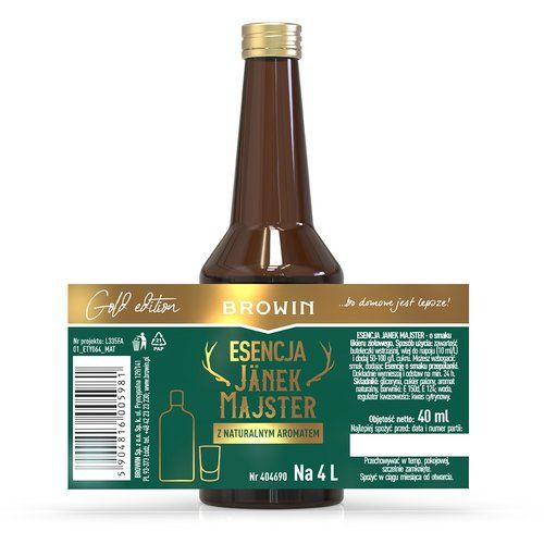 Esencja  Janek Majster na 4 L, 40 ml. na Arena.pl