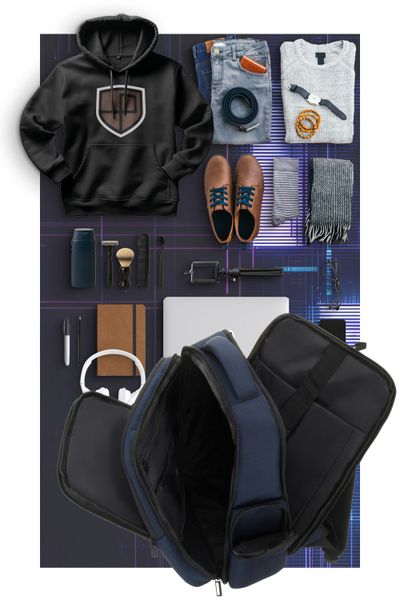 plecak ptn hy243-7079 navy zdjęcie 4