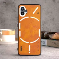 Etui AIORIA Vintage LEATHER do Nothing Phone 1 pomarańczowy