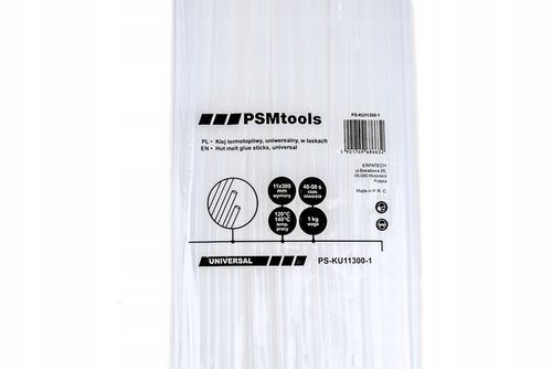 PROFESJONALNY PISTOLET DO KLEJU NA GORĄCO 11MM REGULACJA + KLEJ 1kg 35szt na Arena.pl