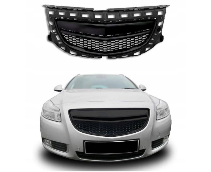 Grill Atrapa OPEL INSIGNIA 08-12 CZARNY zdjęcie 2