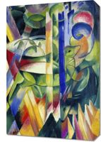 Obraz 40x60cm The Little Mountain Goats, Marc Vintage do Salonu