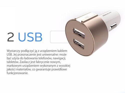 Ładowarka samochodowa Vigor Grey na Arena.pl