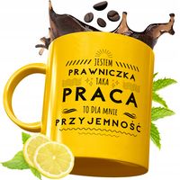 Złoty Kubek Premium Dla Prawniczki Prezent Z Nadrukiem Ze Zdjęciem