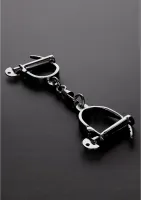 steel darby - stalowe kajdanki regulowane z kluczem śrubowym