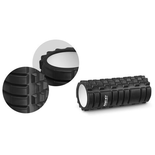 Roller do ćwiczeń 33x14cm NS-953 czarny na Arena.pl