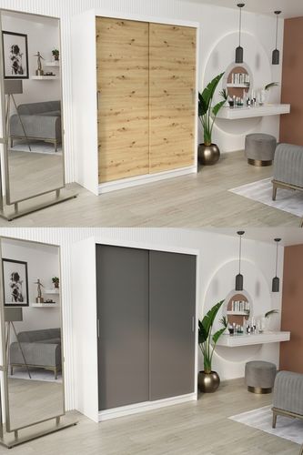 Szafa przesuwna Rivano III 150 cm na Arena.pl