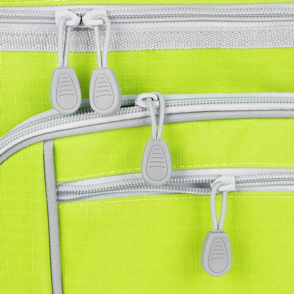 TORBA TERMICZNA NA PLAŻĘ ZAKUPY PIKNIK 30L ZIELONA REG PASEK 37x27x27,5CM zdjęcie 6