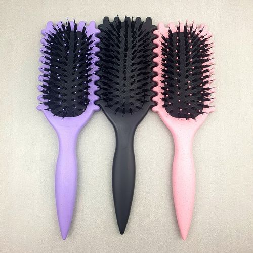 Szczotka Do Włosów Kręconych Definiująca Loki Włosie Dzika Do LokówFiolet na Arena.pl
