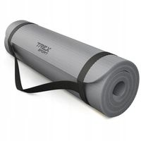 Mata do ćwiczeń antypoślizgowa duża 190x80cm gruba 2cm do jogi Trex Sport