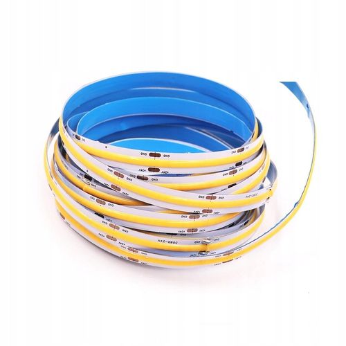 Taśma LED COB 12V 480 diod na metr Neon Neutralny 5m linia światła LED na Arena.pl