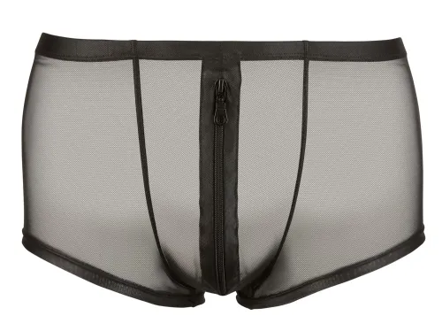svenjoyment bokserki męskie czarne m połprzezroczyste z suwakiem na Arena.pl