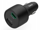 Hama Car Charger USB-C/USB-A Power Delivery/Quick Charge 32W czarna