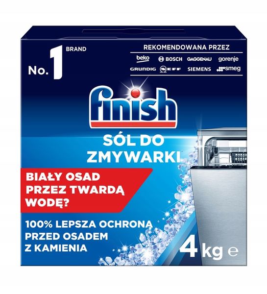 Finish Sól ochronna do zmywarki 4 kg zdjęcie 1