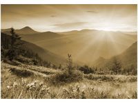 100 70CM OBRAZ PŁÓTNO GÓRSKI KRAJOBRAZ PŁÓTNO RAMA