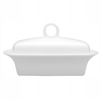 Lubiana biała porcelanowa maselniczka maselnica masło 250ml Victoria