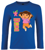 Koszulka z długim rękawem Dora Odkrywca