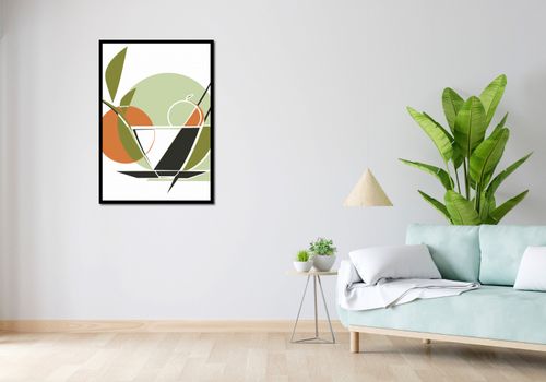 Plakat 70x100cm Owocowa Herbata na Arena.pl