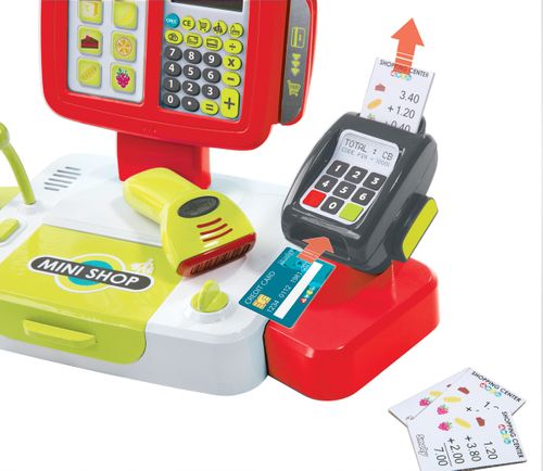 SMOBY Kasa elektroniczna czerwona na Arena.pl