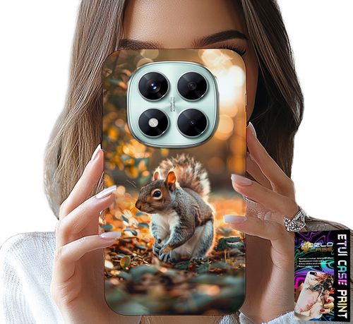 ETUI DO XIAOMI NOTE 14 PRO 5G - SŁODKA WIEWIÓRKA, CASE Z WŁASNYM MOTYWEM na Arena.pl