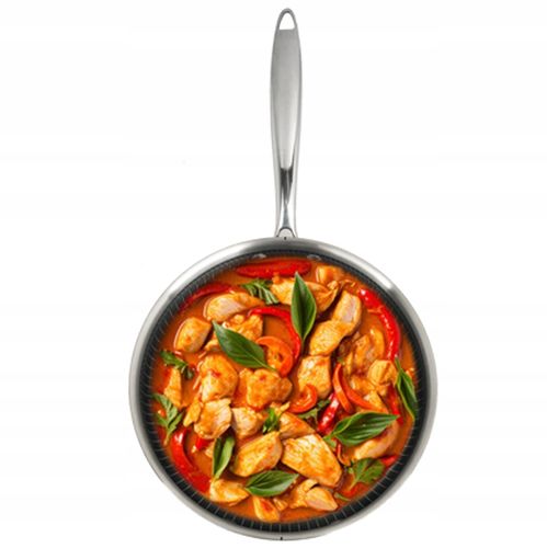 PATELNIA POWŁOKA NON STICK - STRUKTURA PLASTRA MIODU HEXAGONAL HYBRID 26CM na Arena.pl