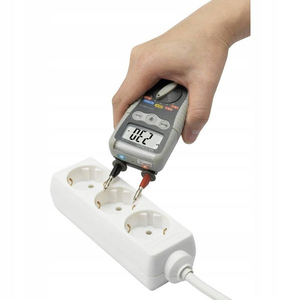 Multimetr MIERNIK CAT IV cyfrowy specjalistyczny 600 V latarka IP 54 TESTER zdjęcie 2