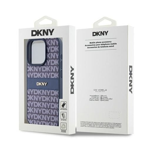 dkny dkhcp15lprthslb iphone 15 pro6.1 niebieski/blue hardcase leather na Arena.pl