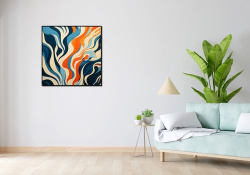Plakat 80x80cm Oceaniczne Fale na Arena.pl