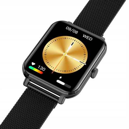 SMARTWATCH GARETT GRC CLASSIC CZARNY STALOWY na Arena.pl