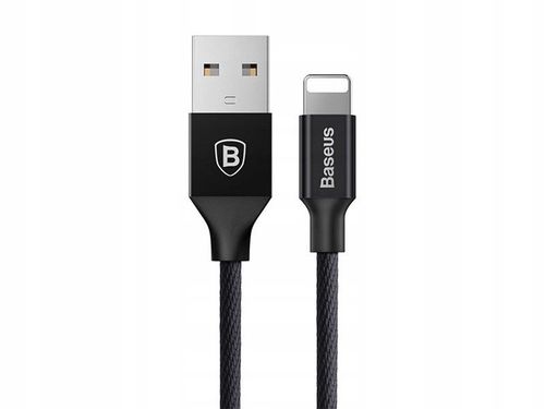 Kabel Baseus Yiven Lightning 120cm 2A - czarny na Arena.pl