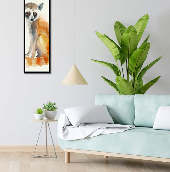Plakat 30,5x91,5cm Lemurek zdjęcie 4