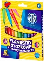 flamastry stożkowe 12kol. astra 314110003