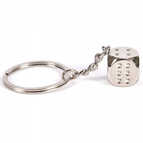 Breloczek Kostka do Gry Szczęście Amulet Kości do Gier Amulet Szczęście na Arena.pl