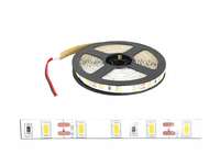 TAŚMA 300 LED ZIMNA BIAŁA 5M DO CIĘCIA