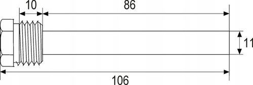 PROFESJONALNY TERMOMETR DO WĘDZARNI Z OSŁONĄ 10CM na Arena.pl