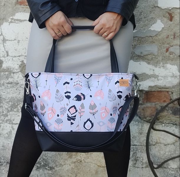 Duża pojemna torba do wózka zdjęcie 3