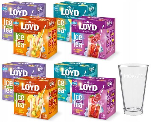 Herbata Na Zimno ICE TEA mix smaków Cold 8 x LOYD na Arena.pl