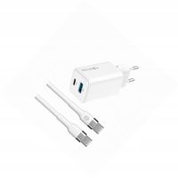 Szybka ładowarka GaN 45W 2 wejścia USB i USB-C z kablem do Xiaomi 13T