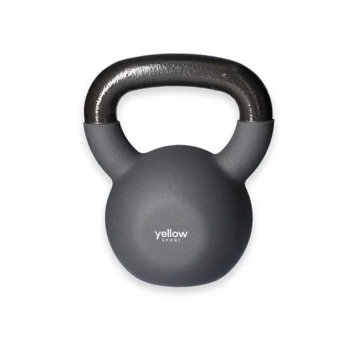 Hantla kettlebell yellowKETTLEBELL - szara, 16kg zdjęcie 2