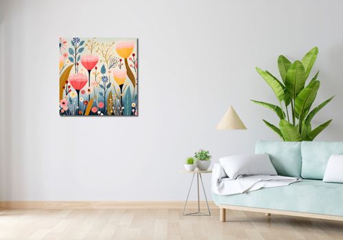 Obraz 70x70cm Ogród Marzeń na Arena.pl