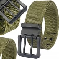 Pas Parciany Taktyczny Pasek Dwurzędowy Klamrą Męski Damski Militarny