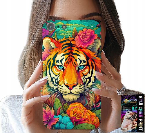 ETUI DO IPHONE 5 / 5S / 5C - ZWIERZĘCE WZORY TYGRYS TYGRYSEK CASE na Arena.pl