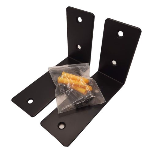 Wspornik ścienny pod półkę czarny mat 2szt na Arena.pl