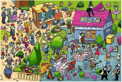 puzzle 160 trefliki celebrują 40052 na Arena.pl